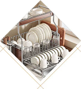 Unidad de almacenamiento de cocina de metal